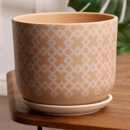 Pot Flower Cross Terracott Buk No. 3, 2.9 L, D - 19 cm