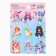 Paper stickers "anime", with coloring on the back, 11 x 15.5 cm