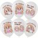 Shar Latex 12 “My girlfriend”, pastel, white, 1 tbsp., Set 25 pcs.. mix