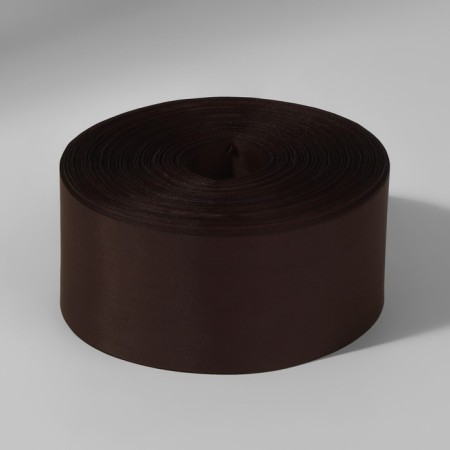 Kapron tape, 50 mm, 100 ± 5 m, brown color-1