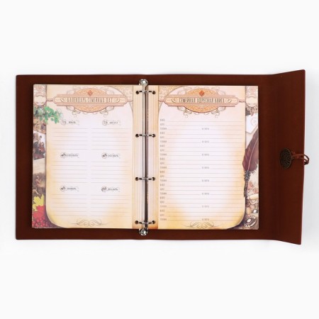 The genealogy book "Our Rod", 65 sheets, Bordeaux, 35 x 23.5 cm-18