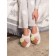 Women's slippers, size 38, pink color