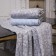 Fleet “Watercolor Hearts” plaid, size 100x118 cm, color gray color