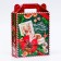 Gift box New Year's emerald vintage 17 x 7 x 25.5 cm