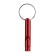 Small metal whistle for dogs, 4.6 x 0.8 cm, red