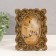Photo frame Polystone 10x15 cm "Flower patterns" bronze 16x2x20.5 cm
