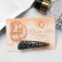 Hair hairpin "Brioni" corner, 6.5 cm