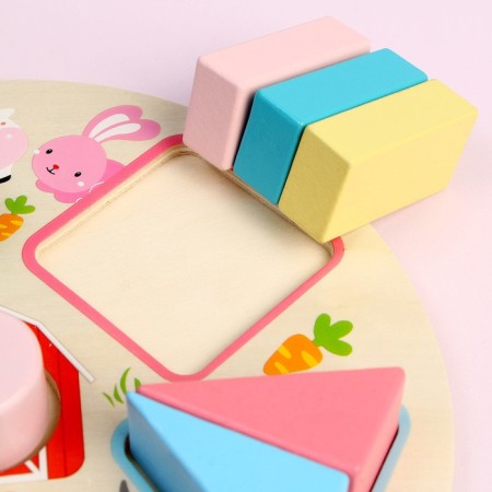 Wooden puzzle "Tenderness" 22 × 22 × 2.5 cm-2