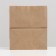 Craft package without printing, flat handle 24 x 14 x 28 cm, set 3 pcs