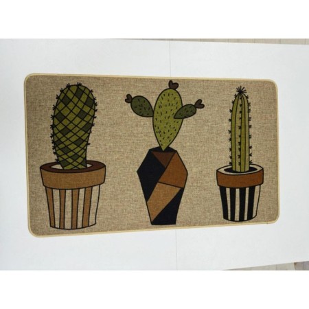 Batista mat, 45x75 cm, drawing cacti