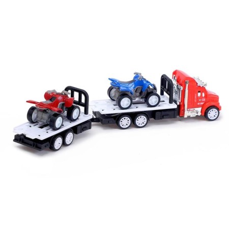 Inertia "carrier" truck with 2 ATVs, mix-2