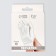 Cotton gloves, size S, steam, in a cardboard box, white color