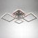 LED LED ATV 90W LED RGB 2700-4200K chrome 78x48x15cm