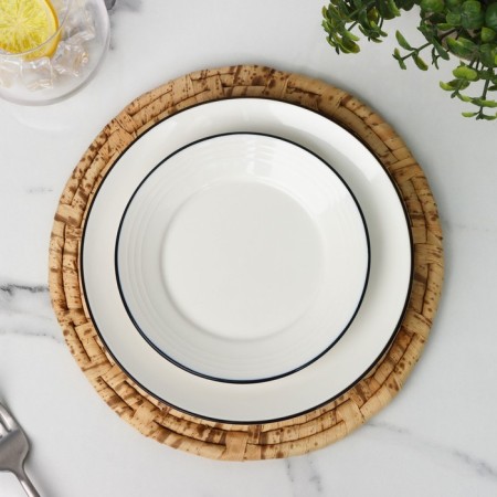Serving napkin on the table "Sand", d = 25 cm-1