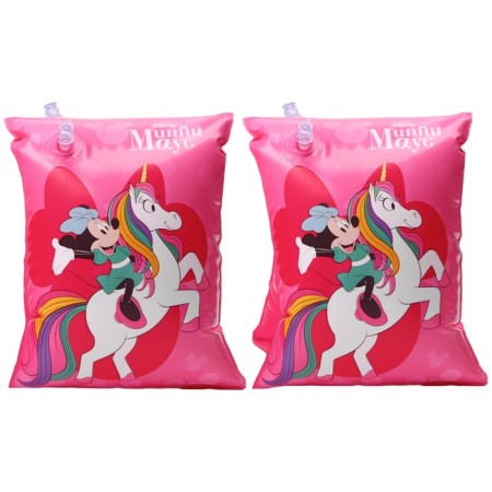Minnie Mouse sleeves, children's, for swimming, 20x16 cm., Pink color-1