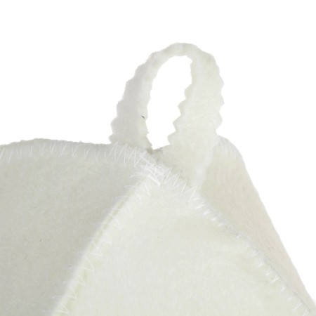 Classic hat is classic, white with black embroidery "Dobroparov"-4
