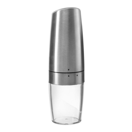 Electric mill Luazon Let-004, gravitational, metal, from batteries, silver-2