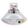 Nightlight-NLED-487-1W-SW-W lamp on white batteries
