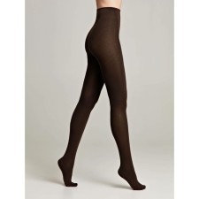 Women's tights Cotton, size 2, chocolate color