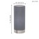 Maserlo 1x60W table lamp E27, Nickel, gray 12x12x25.5 cm