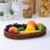 Basket for fruits and bread of the oooo, 34.5 × 24.5 × 4.5 cm, oval