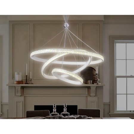 LED LED suspended with the Ambrella Light, Original, Fa615, 1xLED, 90 W, 6300LUM, 3000-6400K, white color.-4