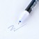 PEC PLAST PET Write-Write with cap "Race", blue paste, gel 0.5 mm