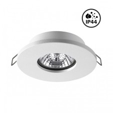 The lamp is built -in moisture -proof Novotech. Aqua, 50W, GU10, 23x85x85 mm, white color