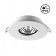 The lamp is built -in moisture -proof Novotech. Aqua, 50W, GU10, 23x85x85 mm, white color