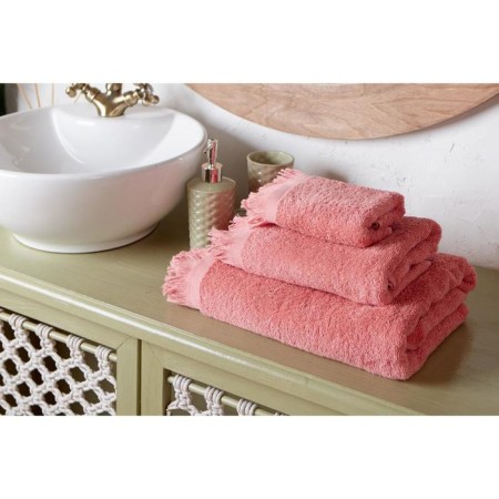 Trick Lovelife Fringe 50x90 Tenle Poil Pink, 100% Cotton, 360 g/m2-6