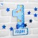 Set of digit, garland "1 year", 1.6 m