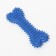 Chewing toy plow "Bone for massage" large, 15 x 6 x 2.5 cm, blue