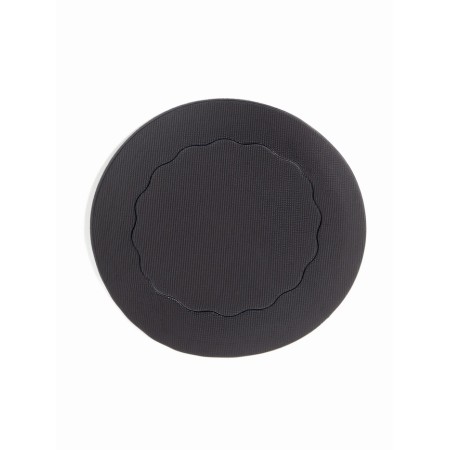 Peeling mittens, with a holder, d = 12 cm, black color-2