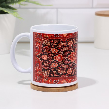 Sublimation mug "carpet" 320 ml, with application-1