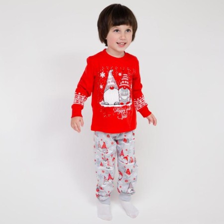 Pajama nursery, red color, height 98 cm-5