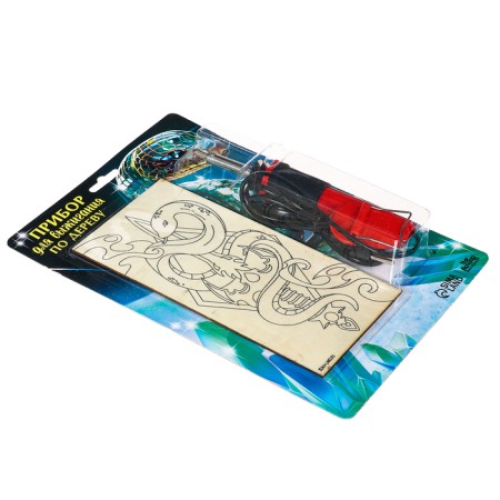 Device for burning wood "snake"-2