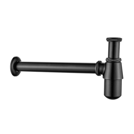 Siphon for the LEDEME L80B shell, D = 32 mm, metal, black