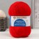 Yarn "magnificent" 30% Angora, 70% Acrylic volume 300m/100g (88 red poppy)