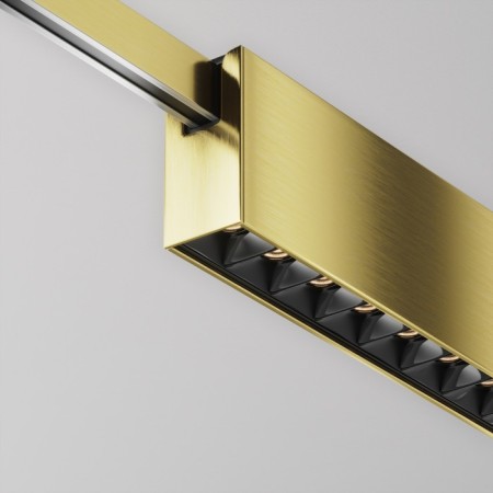 Technical TR150-1-12W3K-M-M-BS POINTS, 232X24X48.5 mm, LED, 12W, 550LM, 3000K, Brass Color.-2