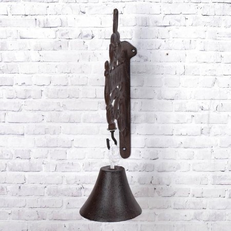 Souvenir metal bell "Welcome" 26x10x18 cm-1