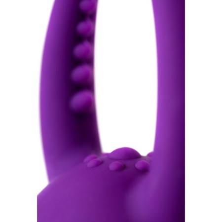 Multifunctional vibration massager Eromantica UMA, silicone, purple, 20 cm-12