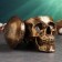 Bronze Skull Casket for Skull, 16x15x22cm