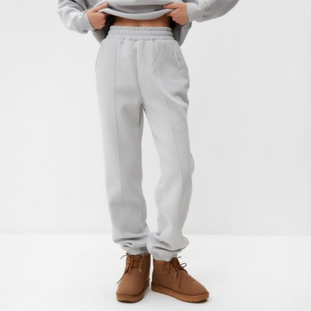 Joggers Women's Mist Cozy Style, Gray, Size 46