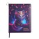 Universal Diary Grade 1-11, 48 sheets "Magic Cat", a solid cover of artificial leather, lies, universal cheat sheet, block 80 g/m2