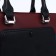 Lightning tout bag, external pocket, long belt, black color