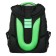 School backpack 38 x 30 x 16 cm, ergonomic back, stavia "drone", black