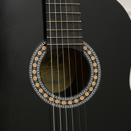 Acoustic guitar is 6 string, Menz. 650mm, strings metal, head without grooves-3