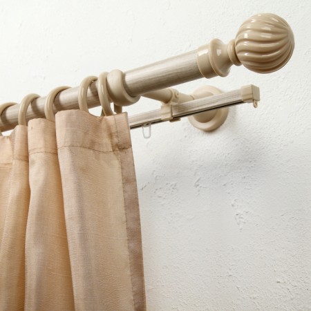 Binide cornice 160 cm, d = 28 mm "era-28" with u-shina, color of the arc California-1
