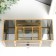 Casket glass for cosmetics and jewelry with a “darkened” box 10.3x10.3x23.3 cm