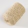 Knitting cord 100% polyester 3mm 100m/200 ± 20g (04-beige)